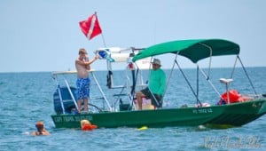 crystal river scalloping charters Captain Frank Crawford