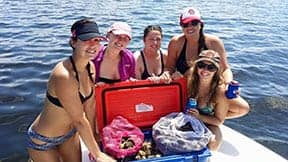 ladies scalloping re