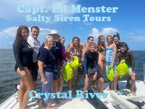 Crystal River scalloping charters with Crystal Rvier Watersports